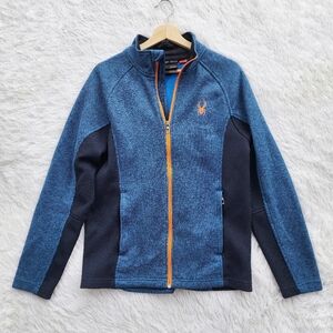 Spyder Mens Full Zip Mid Weight Stryke Fleece‎ Jacket
